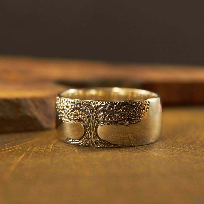 Antique Tree of Life Rings—Protective and Lucky Celtic Talisman Jewelry