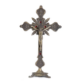Vintage Cross Tabletop Ornament Decorative Art