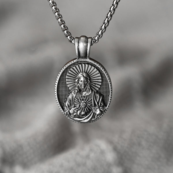 Sacred Heart of Jesus Christ Necklace