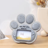 Bgcopper Pet Memorial Stone with Picture Frame