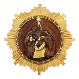 Nativity Wooden Wall Hanging