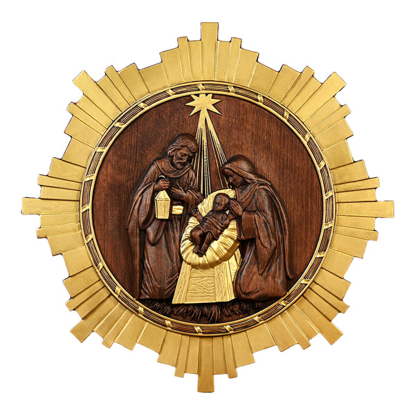 Nativity Wooden Wall Hanging