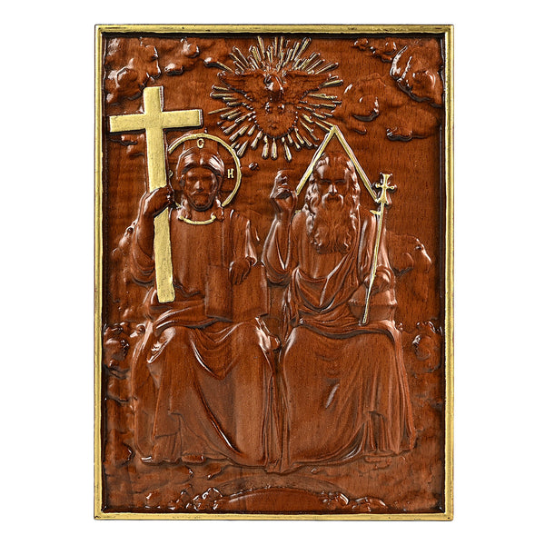 Bgcopper Holy Trinity Wood Wall Decor