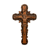 Ash wood Crucifix wood carving Crucifx ，Jesus Christ, wooden Cross gift of love