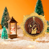 Nativity Wooden Wall Hanging