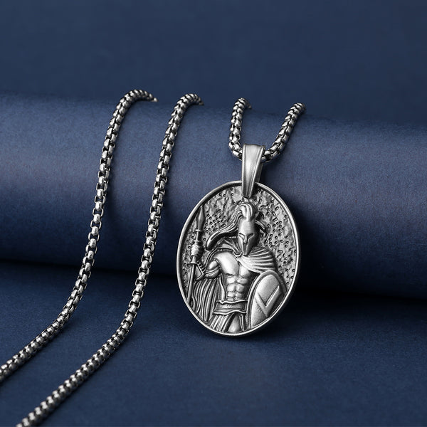 PURE TIN Leonidas Spartan Necklace