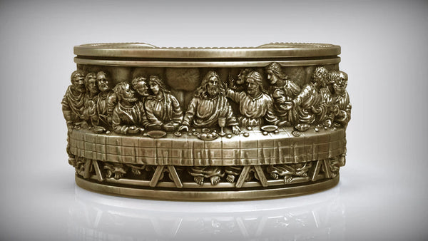 Last Supper Copper Adjustable Size Bracelet