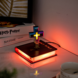 Magnetic Levitation Anti-Gravity Cross Bible Book LED Illuminator