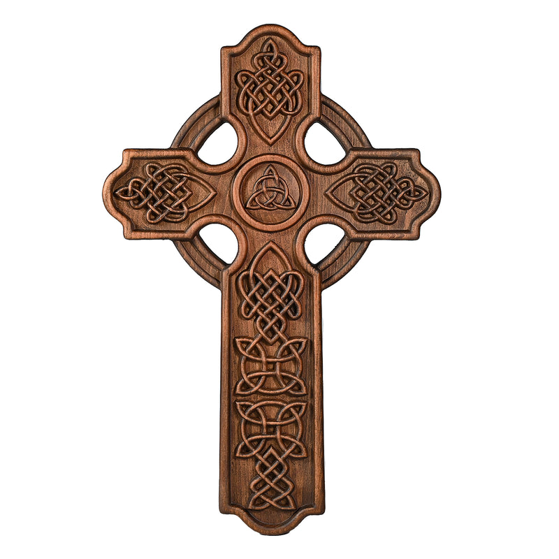 Celtic Cross Wood carving