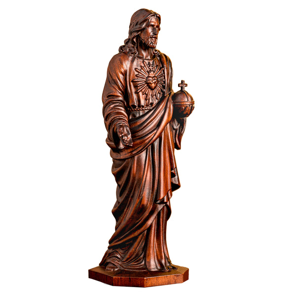 Sacred Heart of Jesus Round Tabletop Decoration