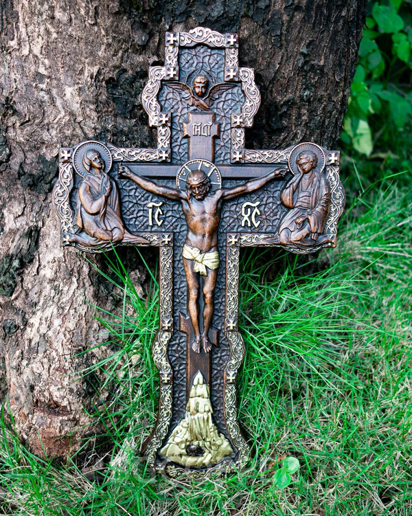 Orthodox Church Crucifixion of Jesus Large Crucifix