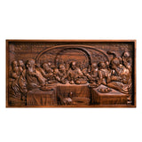 Bgcopper Last Supper Religious Carving Icons Gifts Wood Carving Religious Wood Wall Art