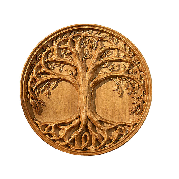 Tree of Life Wood Wall Art Decor Best Christmas Gift - With Free Stand