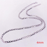 S925k Silver Cuban Chain