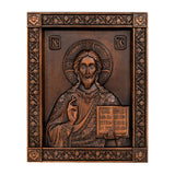 Jesus Christ Pantocrator Wood Carving