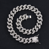 Cuban necklace bracelet for men and women