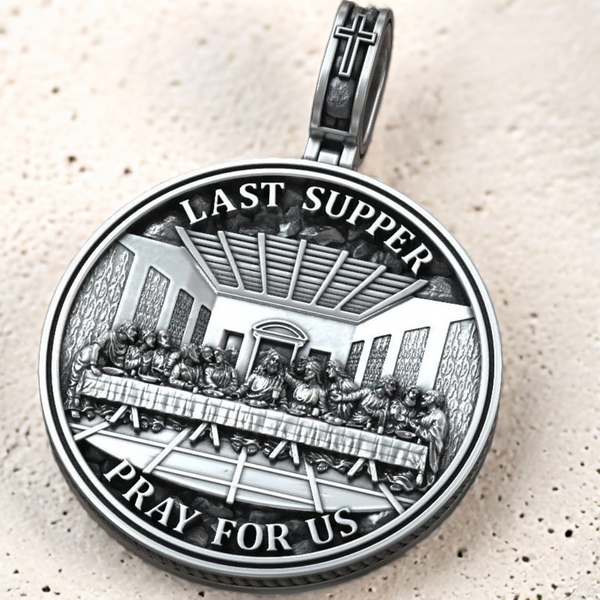 The Last Supper S925K Silver Necklace