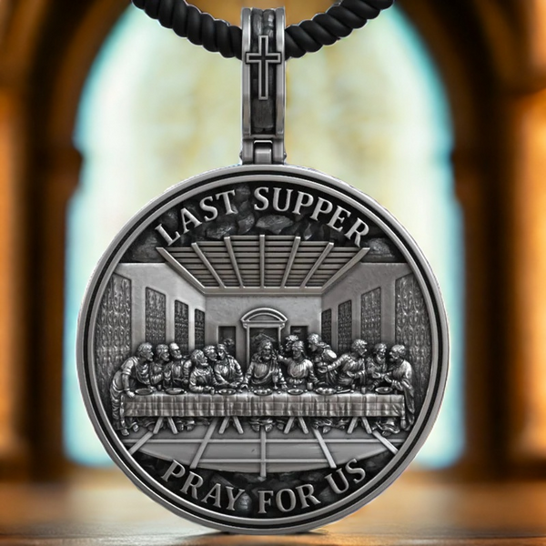 The Last Supper S925K Silver Necklace