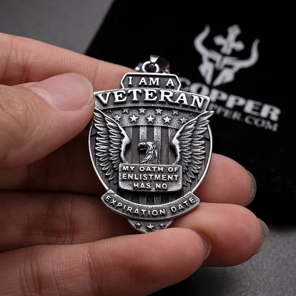 Spring Promotion:I'm a Proud Veteran Pendant - A Symbol of Honor