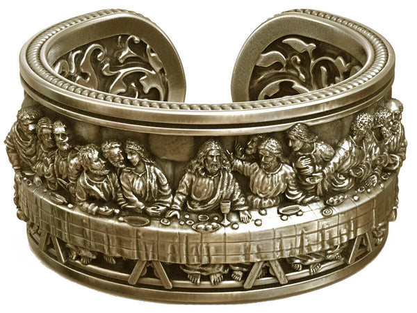 Last Supper Copper Adjustable Size Bracelet