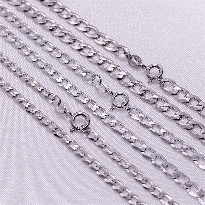 S925k Silver Cuban Chain