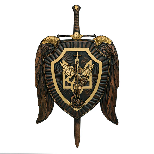 Archangel Michael Shield and Sword Religious Gifts - Best Wall Decor in 2023