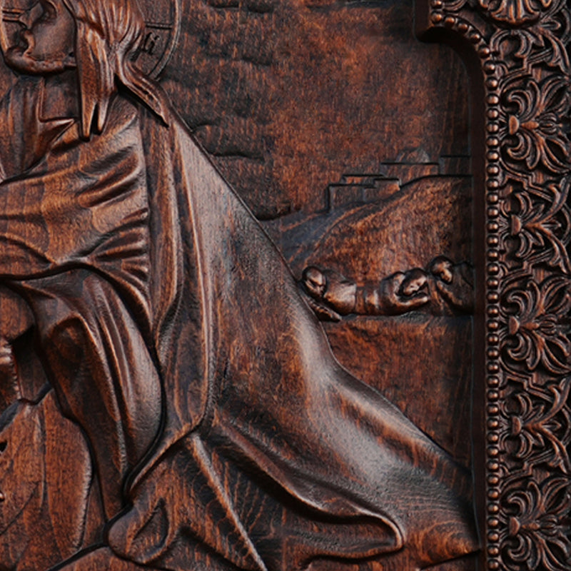 Jesus “Trouble in the Garden” Wooden Wall Decoration