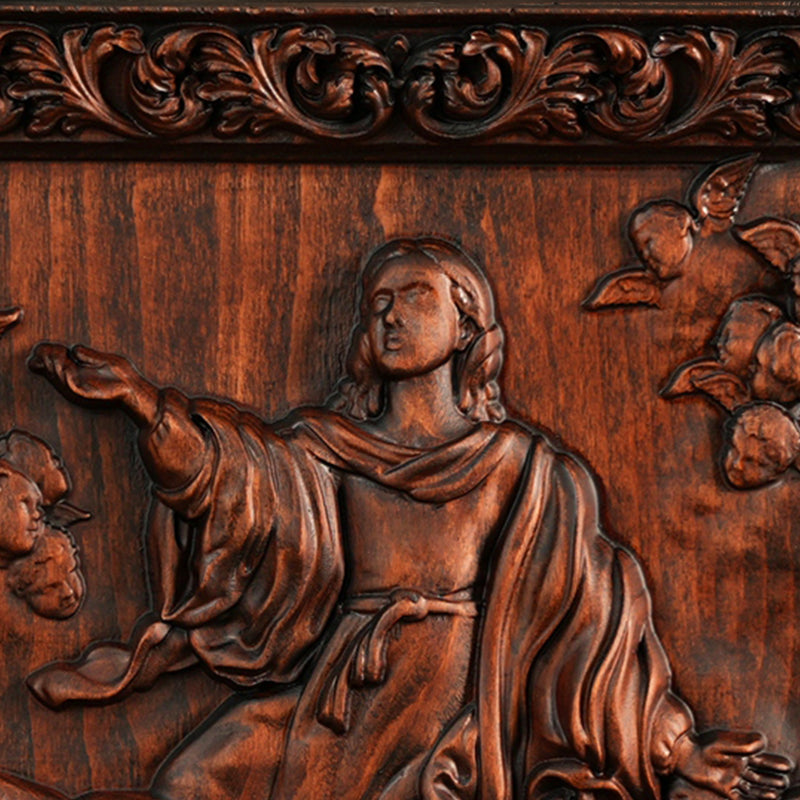 Our Lady of the Assumption Wooden Wall Decoration