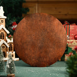 Jesus Christ Round Wooden Carving