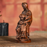 Our Lady of Bruges Jesus Wooden Tabletop Display