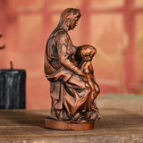 Our Lady of Bruges Jesus Wooden Tabletop Display