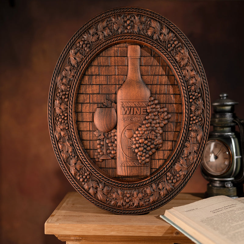 Spring Promotion: Wooden Wine Wall Decoration