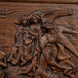 Jesus Baptism Wooden Wall Decoration