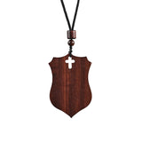 Holy Family Wood Carving Pendant(The Feast of the Holy Family)