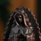 Wooden statue of Our Lady of Guadalupe