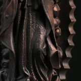 Wooden statue of Our Lady of Guadalupe