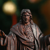 Wooden Statue of the Sacred Heart of Jesus