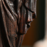 Wooden Statue of the Sacred Heart of Jesus