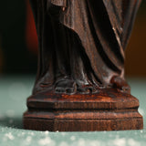 Wooden Statue of the Sacred Heart of Jesus