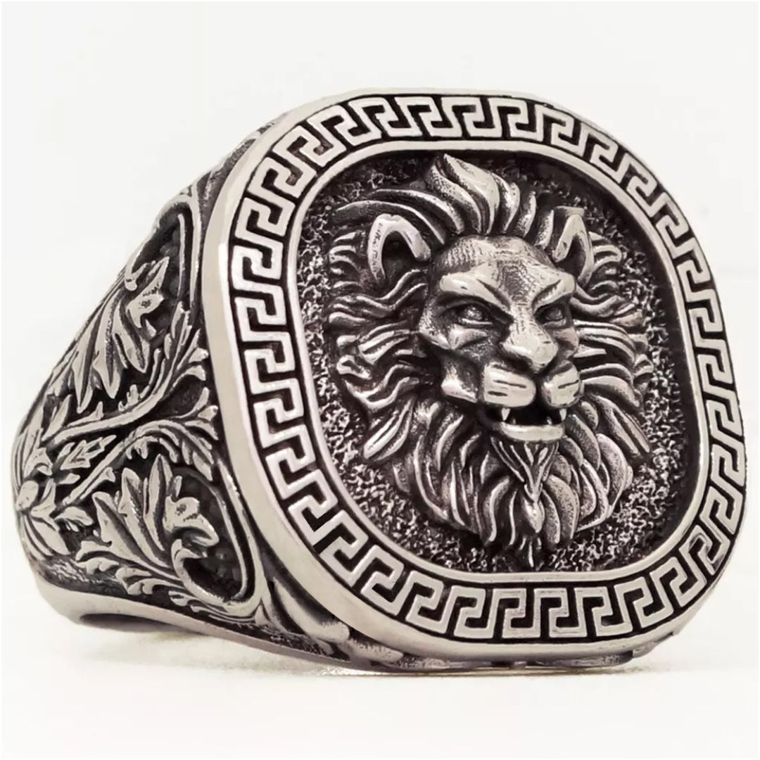 Men's Lion Stamp Ring – BGCOPPER