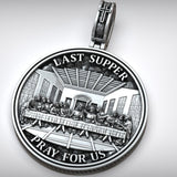 The Last Supper S925K Silver Necklace