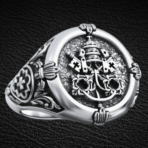 S925K Silver St. Peter's Key to Heaven Ring