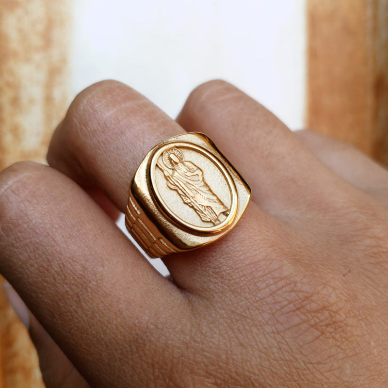 Christian Saint Jude Apostle Ring