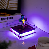 Magnetic Levitation Anti-Gravity Cross Bible Book LED Illuminator