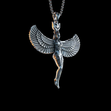 Spring Promotion:New titanium steel Isis with Eye of Horus Necklace