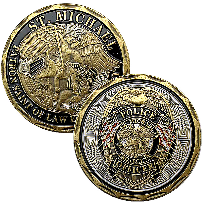 St. Michael's Patron Saint of Law Enforcement Coin