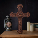 Spring Sale: Lamb of God Wooden Cross Wall Decoration - Passover Lamb