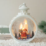 Christmas decorations LED Santa Claus snowman ornament props lights