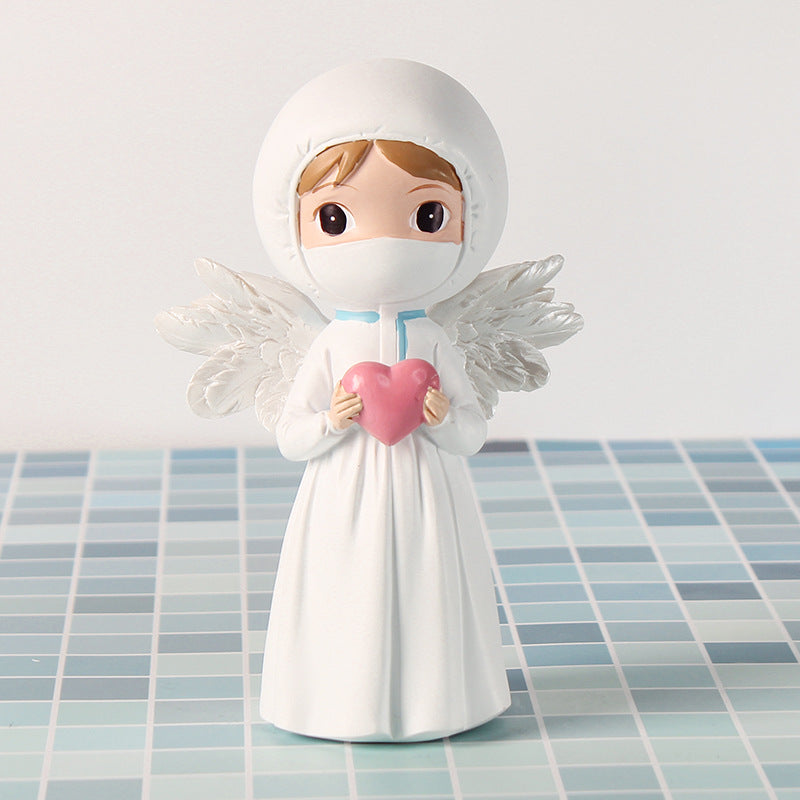 Angel in white - the best gift for medical staff