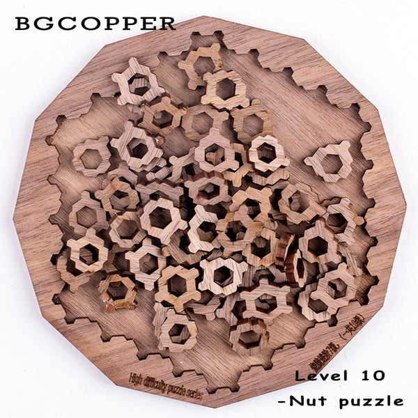 Bgcopper Mind Bending Octagonal Fractal Puzzle